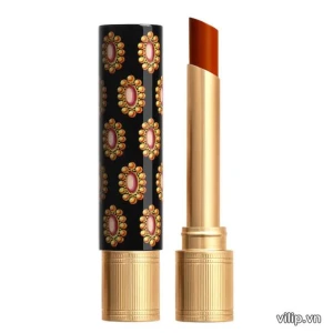 Son Gucci Rouge De Beauté Brillant Louise Orange 307 (Bản Giới Hạn) - Màu Cam Cháy | Vilip Shop - Mỹ phẩm chính hãng