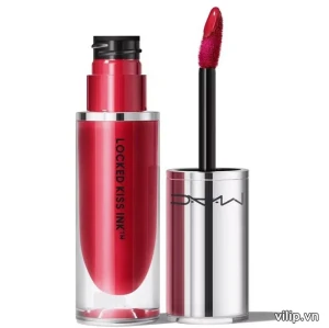 Son Kem MAC Locked Kiss Ink 24HR Lipcolour 77 Gossip Màu Hồng Đỏ | Vilip Shop - Mỹ phẩm chính hãng