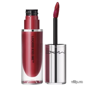 Son Kem MAC Locked Kiss Ink 24HR Lipcolour 89 Ripe Màu Đỏ Hồng | Vilip Shop - Mỹ phẩm chính hãng