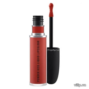 Son Kem Mac Powder Kiss Liquid Lipcolour Màu 991 Devoted To Chili