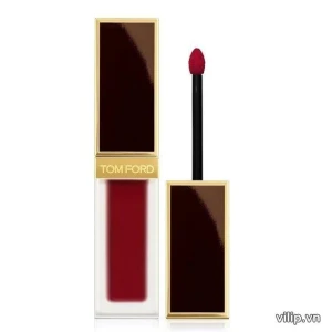 Son Kem Tom Ford Liquid Lip Luxe Matte 124 Secret Rendezvous - Màu Đỏ Lạnh | Vilip Shop - Mỹ phẩm chính hãng