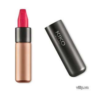 Son KiKo Velet Passion Matte Lipstick Strawberry Red 310 - Màu Đỏ Hồng | Vilip Shop - Mỹ phẩm chính hãng