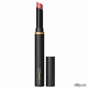 Son MAC Powder Kiss Velvet Blur Slim 899 Brickthrough - Màu Hồng Khô | Vilip Shop - Mỹ phẩm chính hãng