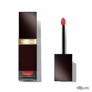 Son Tom Ford Kem Lip Lacquer Luxe 05 Unzip Vinyl - Màu Hồng Cam | Vilip Shop - Mỹ phẩm chính hãng