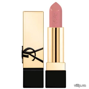 Son YSL Rouge Pur Couture Caring Satin Lipstick N5 Tribute Nude - Màu Hồng Nude | Vilip Shop - Mỹ phẩm chính hãng