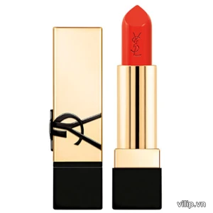 Son YSL Rouge Pur Couture Caring Satin Lipstick O13 Le Orange - Màu Đỏ Cam | Vilip Shop - Mỹ phẩm chính hãng