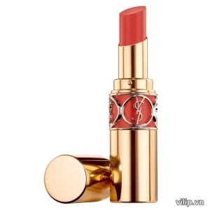 Son YSL Volupte Shine 16 Orange Impertinent - Màu Cam San Hô | Vilip Shop - Mỹ phẩm chính hãng