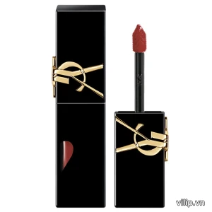Son Yves Saint Laurent YSL The Inks Vinyl Cream 416 Chili Provocation Màu Đỏ Đất | Vilip Shop - Mỹ phẩm chính hãng