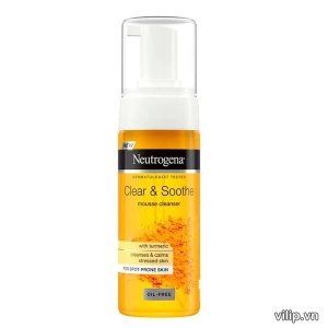Sữa Rửa Mặt Tinh Chất Nghệ Neutrogena Trắng Da, Mờ Thâm, Chống Lão Hóa