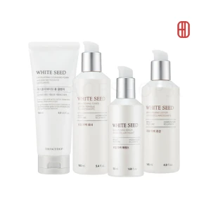 [Bán Chạy] Bộ sản phẩm dưỡng Trắng da White Seed The Face Shop (4SP)