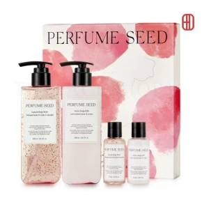 Bộ sữa tắm và dưỡng thể hương nước hoa Perfume Seed Velvet Special Body Care Set (4 sản phẩm)