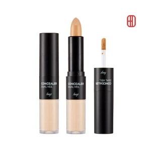 Che khuyết điểm 2 đầu Concealer Dual Veil FMGT The Face Shop (mẫu mới)