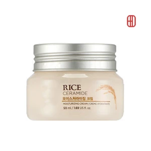 Kem dưỡng gạo sáng mịn da Rice Ceramide Moisturizing Cream The Face Shop (50ml)