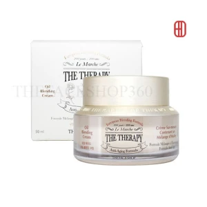 Kem dưỡng ngăn ngừa lão hóa The Therapy Oil Blending Cream The Face Shop (50ml)