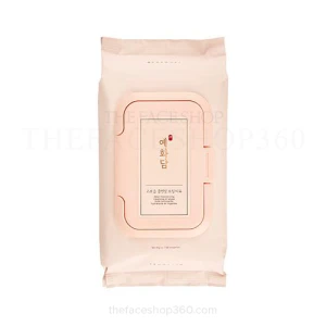 Khăn ướt tẩy trang Đông Y Yehwadam Deep Moisturizing Cleansing Oil Wipes (50 miếng) The Face Shop