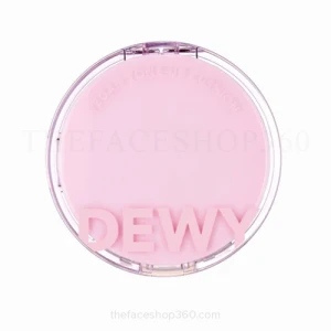Phấn nước nâng tông thuần chay lâu trôi Dewy Lasting Vegan Tone-Up Cushion SPF33 PA++ The Face Shop