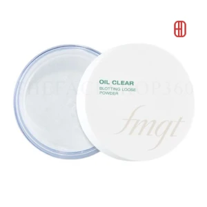 Phấn phủ bột trong suốt kiềm dầu Oil Clear Blotting Loose Powder fgmt The Face Shop