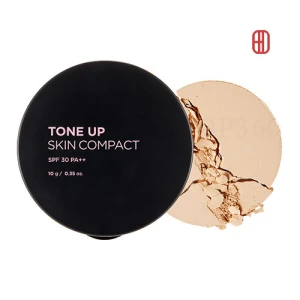Phấn phủ nâng tone Tone Up Skin Compact fmgt The Face Shop (10g)