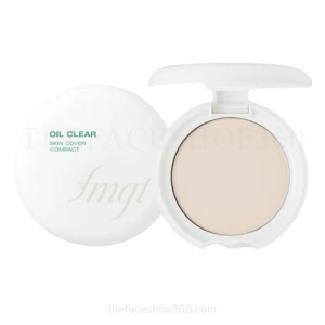 Phấn phủ nén kiềm dầu Oil Clear Skin Cover Compact The Face Shop