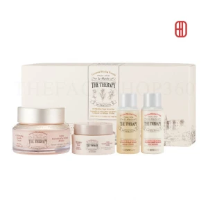 Set kem dưỡng ngăn ngừa lão hóa The Therapy Oil Blending Cream Special Set The Face Shop
