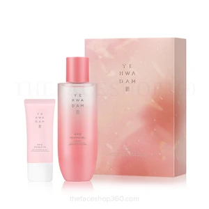 Set nước thần dưỡng da trắng hồng Đông Y Yehwadam Young Camellia First Serum Special Set (2SP)