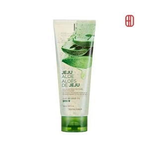 Sữa rửa mặt dạng gel mềm mịn da Jeju Aloe Fresh Soothing Foam Cleanser The Face Shop (150ml)