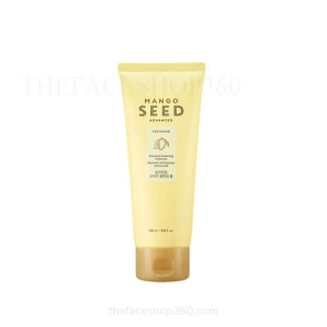 Sữa rửa mặt dưỡng ẩm sáng da Bơ hạt xoài Mango Seed Advanced Creamy Foaming Cleanser The Face Shop