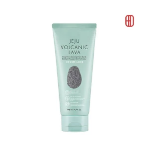 Sữa rửa mặt hạt mịn Jeju Volcanic Lava Deep Pore Cleansing Foam Scrub The Face Shop (140ml)