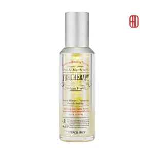 Tinh chất dưỡng ẩm ngừa lão hóa The Therapy Oil-Drop Anti-Aging Serum The Face Shop