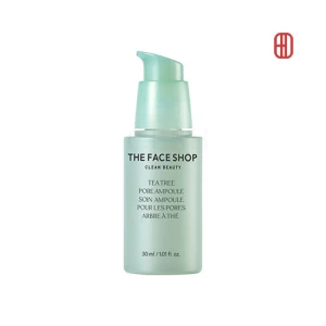 Tinh chất Tràm Trà ngừa mụn se khít lỗ chân lông Tea Tree Pore Ampoule The Face Shop 30ml