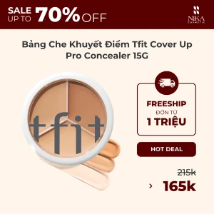 Bảng Che Khuyết Điểm Tfit Cover Up Pro Concealer 15G