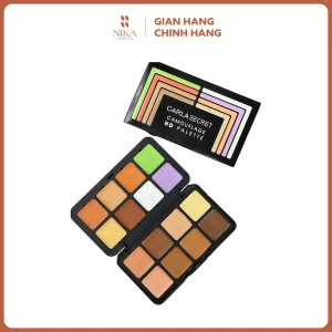 Bảng Che Khuyết Điểm Triệt Sắc Charlene Carla Secret Camouflage Palette 18 Ô