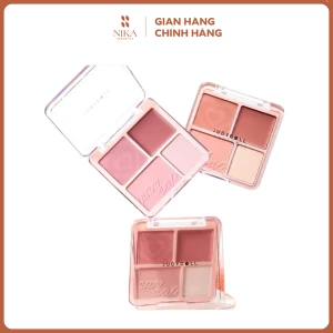 Bảng Má Hồng Highlight Judy Doll Blush & Highlight Palette 9g