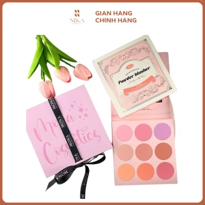 Bảng Má Hồng Mona Soft Mist Holding Color Powder Blusher 9 Ô 44.1G