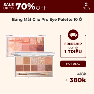 Bảng Mắt Clio Pro Eye Palette 10 Ô