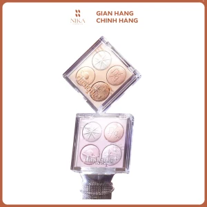 Bảng Nhũ Mắt Dasique Starry Night Shadow Palette 4 Ô