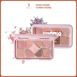 Bảng Phấn Mắt Hold Live Happie Small Powder Frame 9Ô