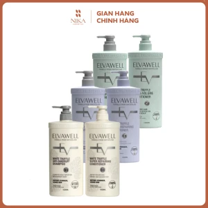 Bộ Dầu Gội Xả Elvawell White Truffle