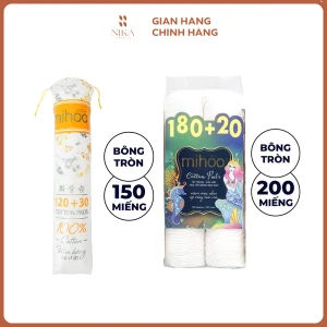 Bông Tẩy Trang Mihoo Cotton Pads
