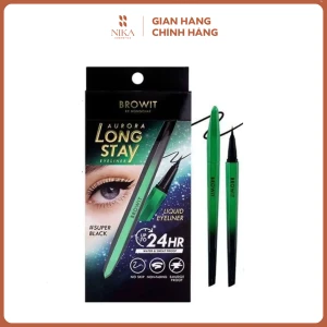Eyeliner Browit By Nongchat Aurora Long Stay Liquid 0.5G