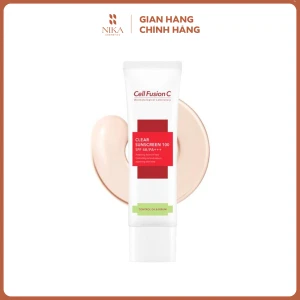 Kem Chống Nắng Cell Fusion C Advanced Clear Sunscreen 50Ml