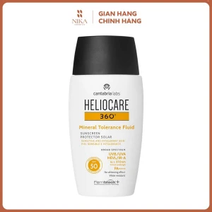 Kem Chống Nắng Heliocare Mineral Tolerance Fluid Spf50 50Ml