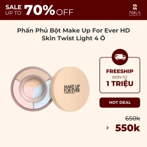 Phấn Phủ Bột Make Up For Ever Hd Skin Twist Light 4 Ô