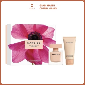 Set Nước Hoa Narciso Rodriguez Poudree Edp 50Ml Body Lotion 50Ml