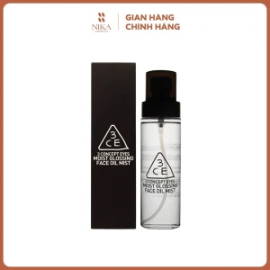 Xịt Căng Bóng 3Ce Moist Glossing Face Oil Mist 140Ml
