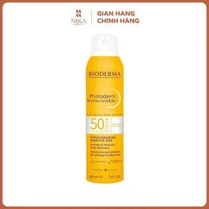 Xịt Chống Nắng Bioderma Photoderm Brume Invisible 150Ml
