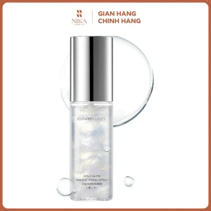 Xịt Khóa Nền Có Nhũ Carslan Gold Glow Makeup Fixing Spray 50ml