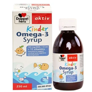 Aktiv Kinder Omega-3 Syrup, hỗ trợ phát triển não bộ