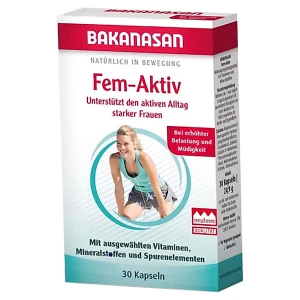 Bakanasan Fem-Aktiv, hỗ trợ giảm căng thẳng mệt mỏi