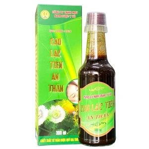 Cao Lạc Tiên An Thần, Dùng để uống trực tiếp ngày 02 lần vào lúc 18h và 21h